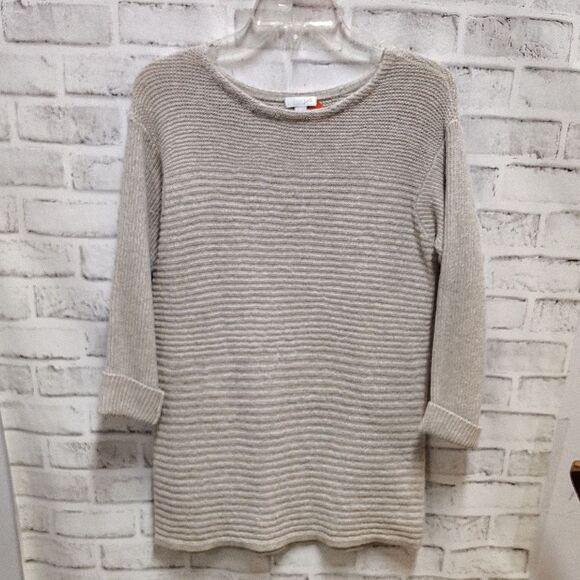 J. Jill Cream Sweater - Picture 1 of 3